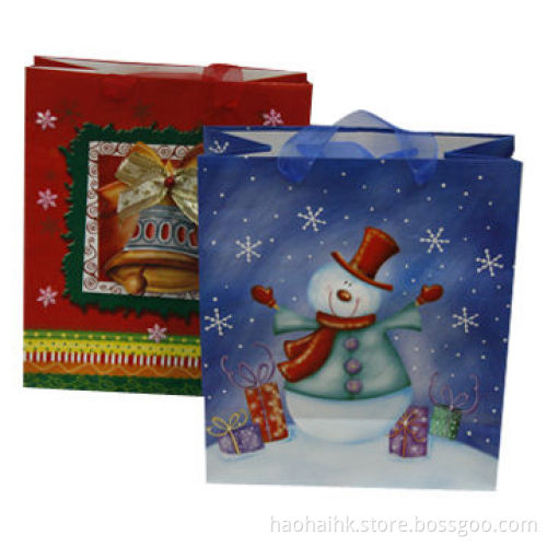 Eco-friendly Paper Gift Bags for Gifts or Clothes Packaging, Recyclable